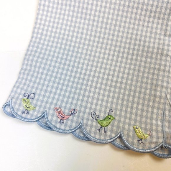 NWT Gymboree Girl Scallop Hem Gingham Partridge Capri & Stripe Neck Knit Tank 6 - Picture 3 of 7